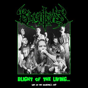 Blight of the Living - Front Cover