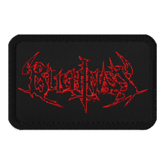 Red Logo - Embroidered patches